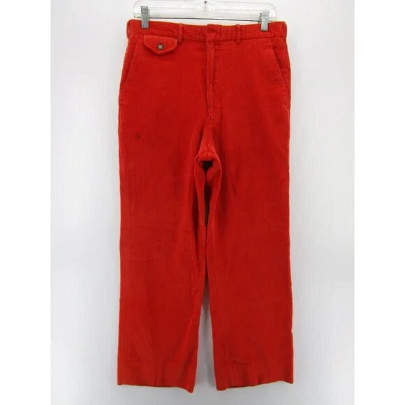 VINTAGE Bloomingdales Pants 32X28 Corduroy Baggy Preppy Cotton 90s * - Picture 1 of 10